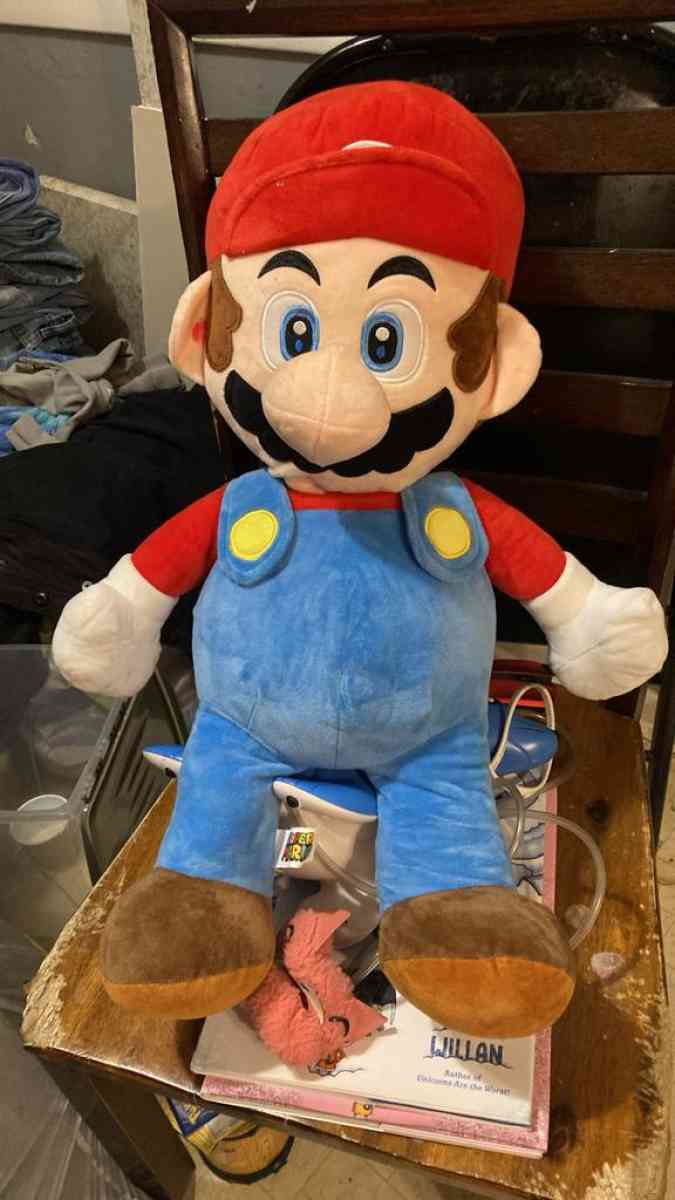 mario bros teddy