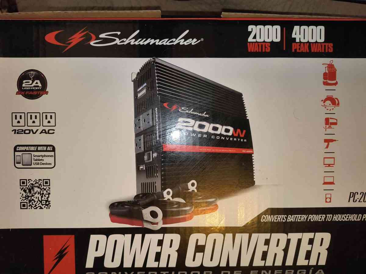 275obo shaumacher 2000w power inverter