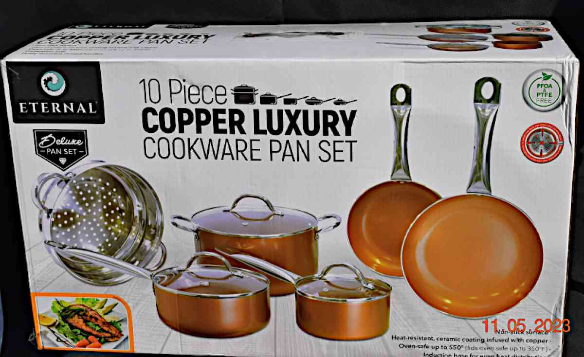 Eternal 10 pc cookware set