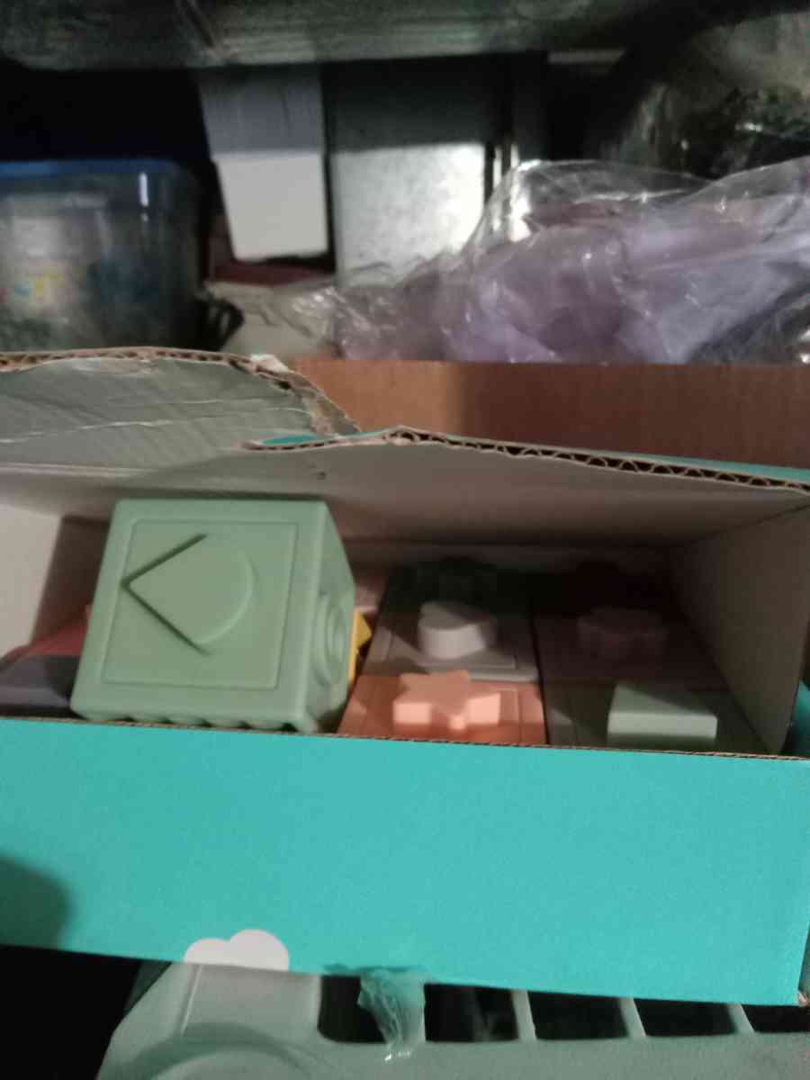 kids silicone blocks 12 pk