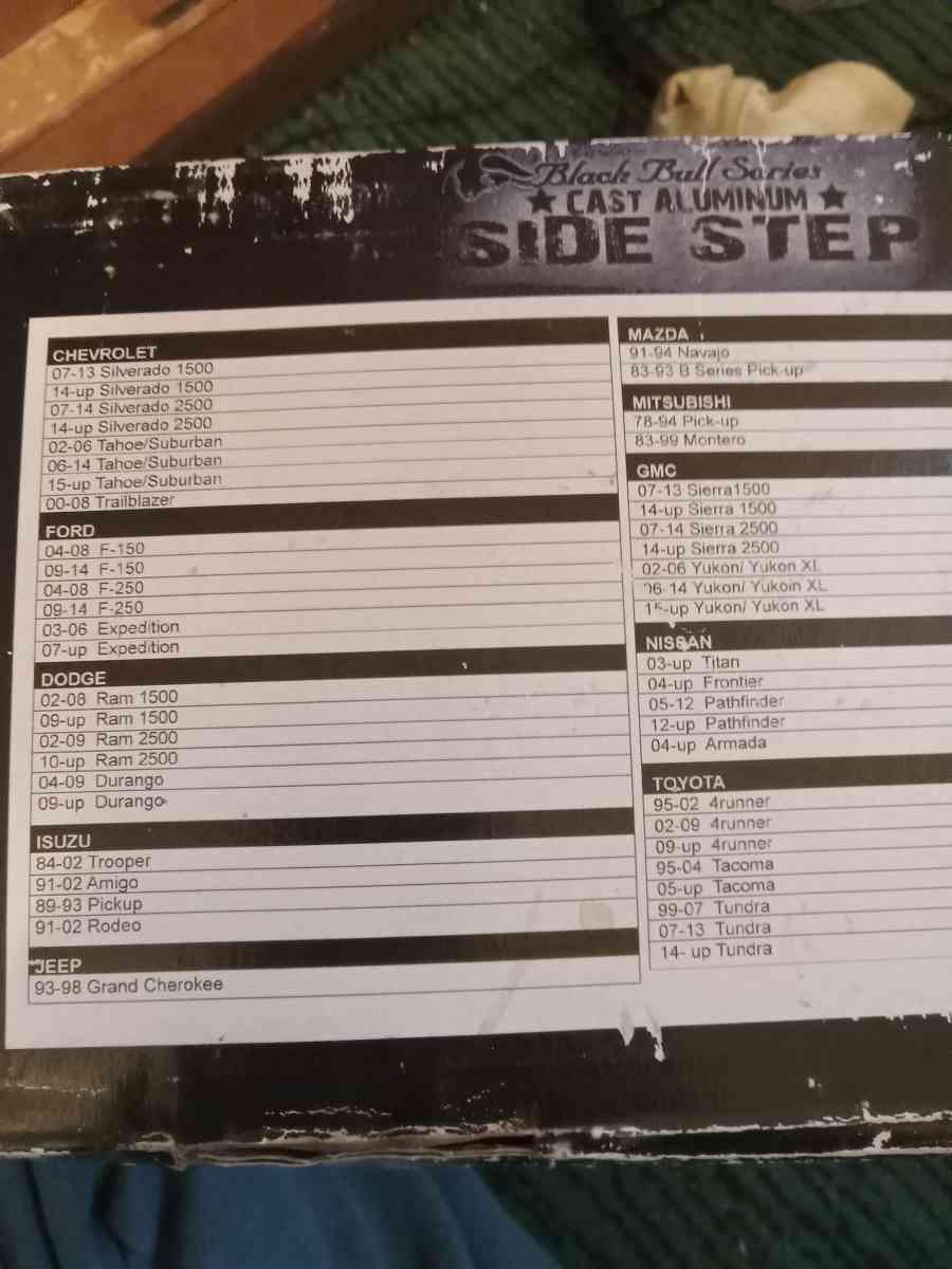 side step for trucks