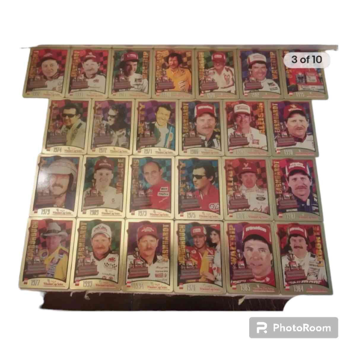 Winston Cup Champions 25 Years Metallic Impressions Collecto