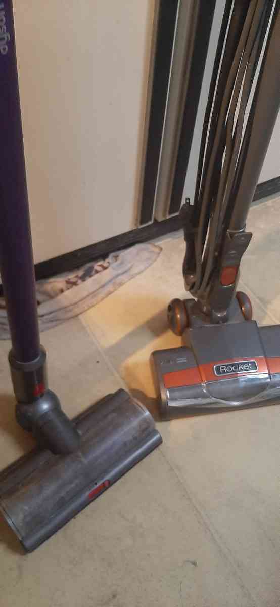 Dyson n shark stick vac set