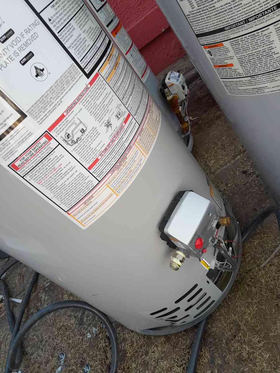 WATER HEATERS ELECTRIC PROPANE GAS DIFFERENT PRICE NEW USED