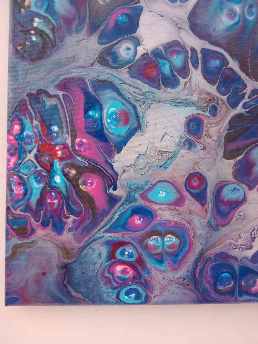 Acrylic Painting on a 12 inch x 12 inch x 1 inch canvas