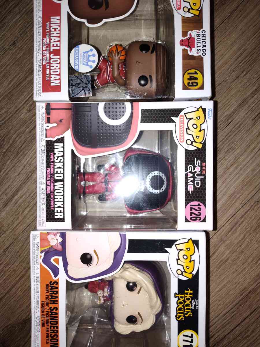Funko Pop figurines