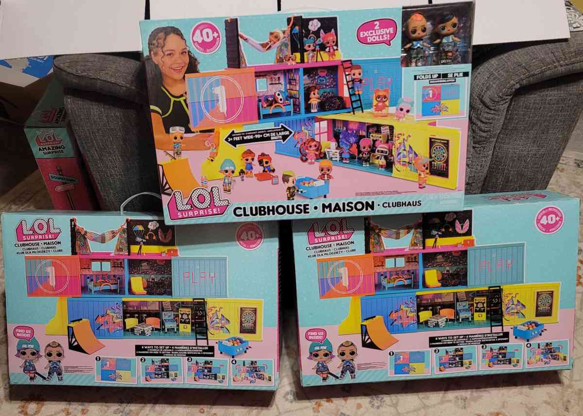 LOL SURPRISE CLUBHOUSE MANSION