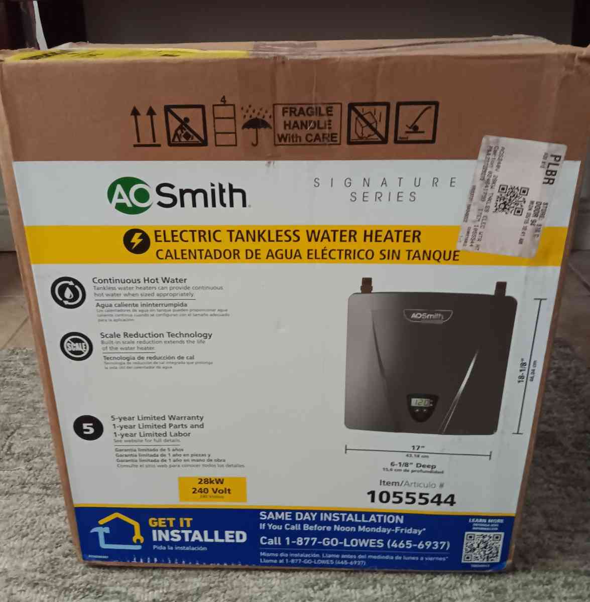 Tankless Water Heater