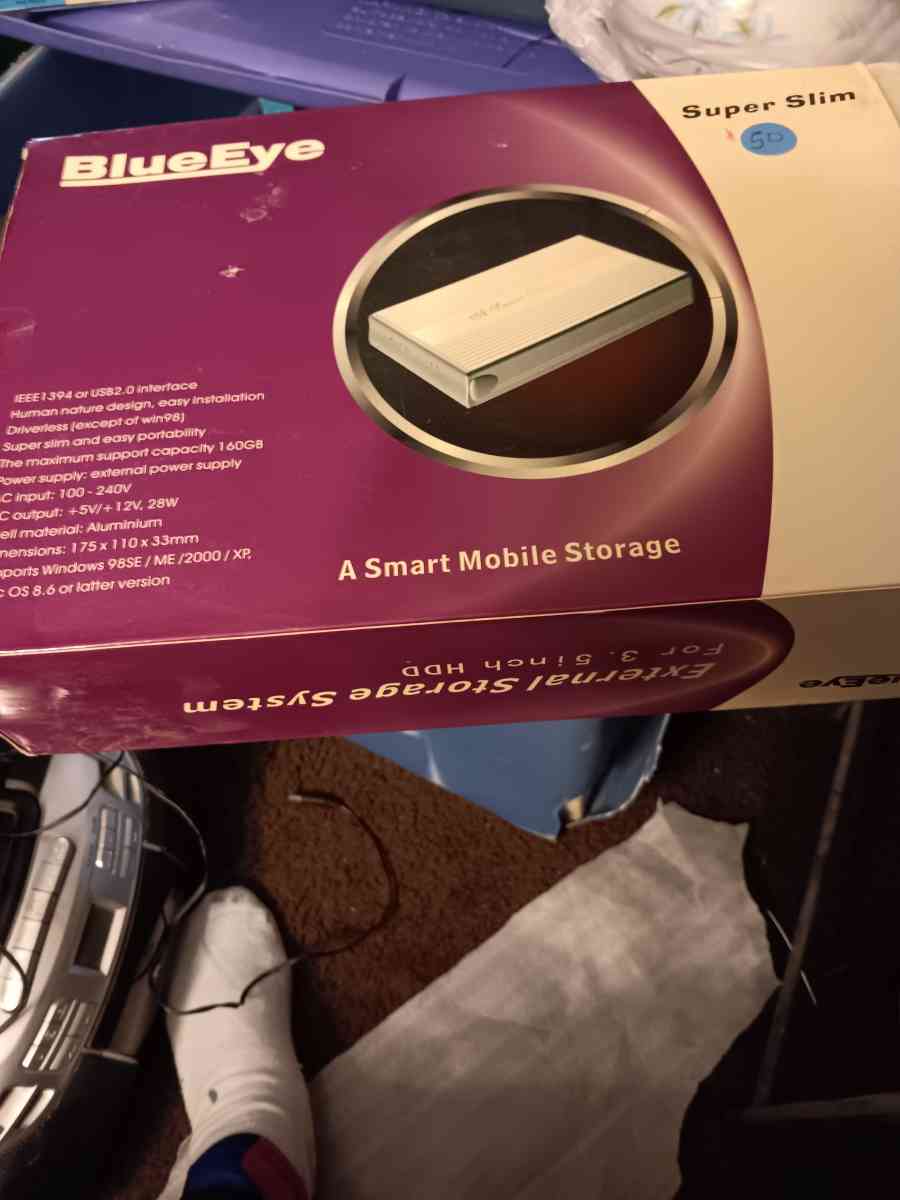 BlueEye external storage system