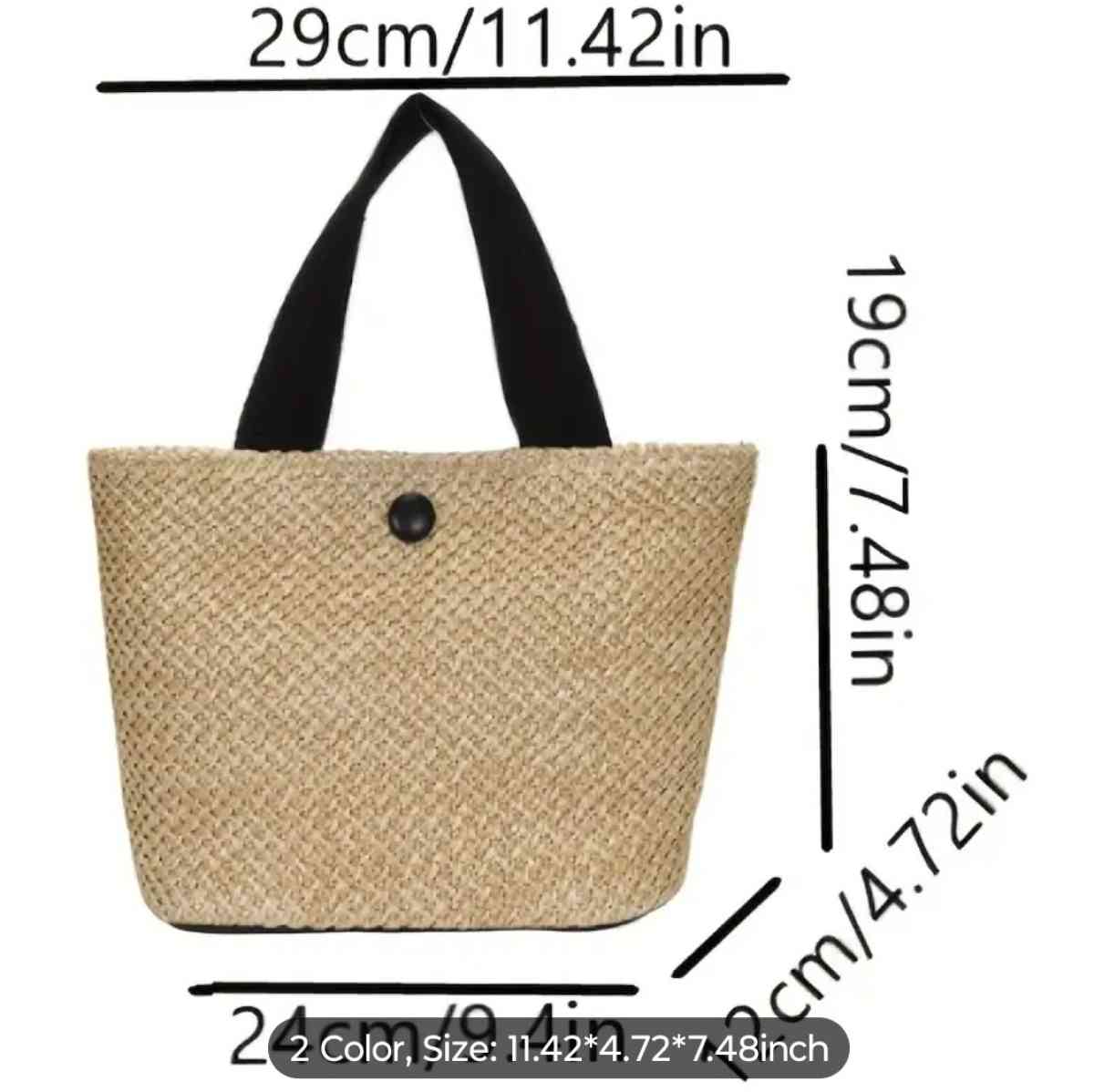 Mini Straw Handbag