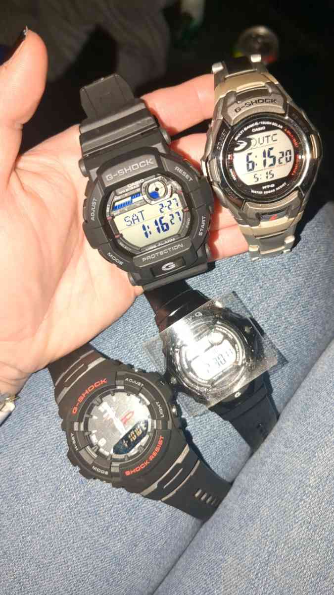G Shocks watches