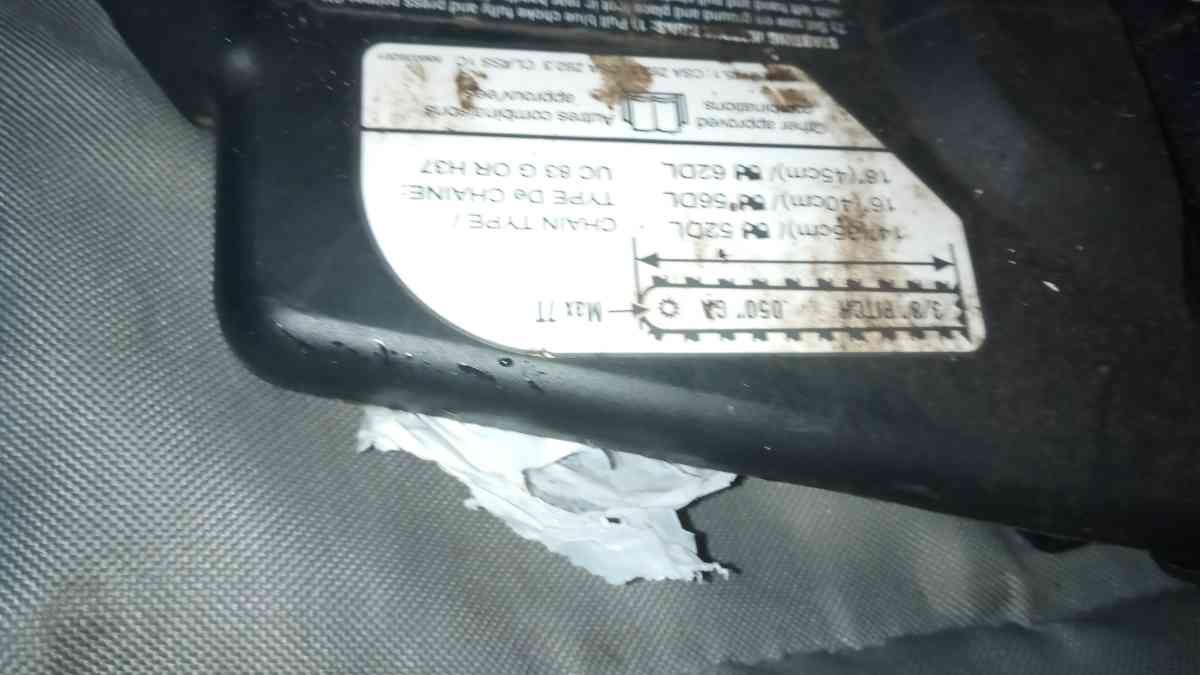 Poulan Pro chain saw pp4218a42cc