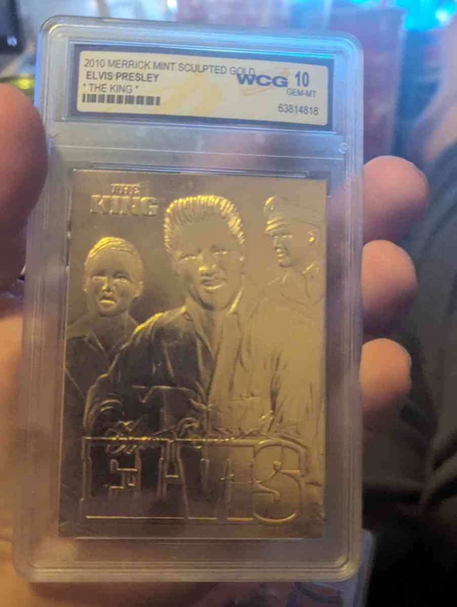 Elvis Presley gold card will make deals