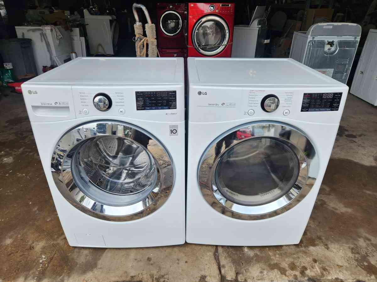 Year 2020 Washer and Electric Dryer