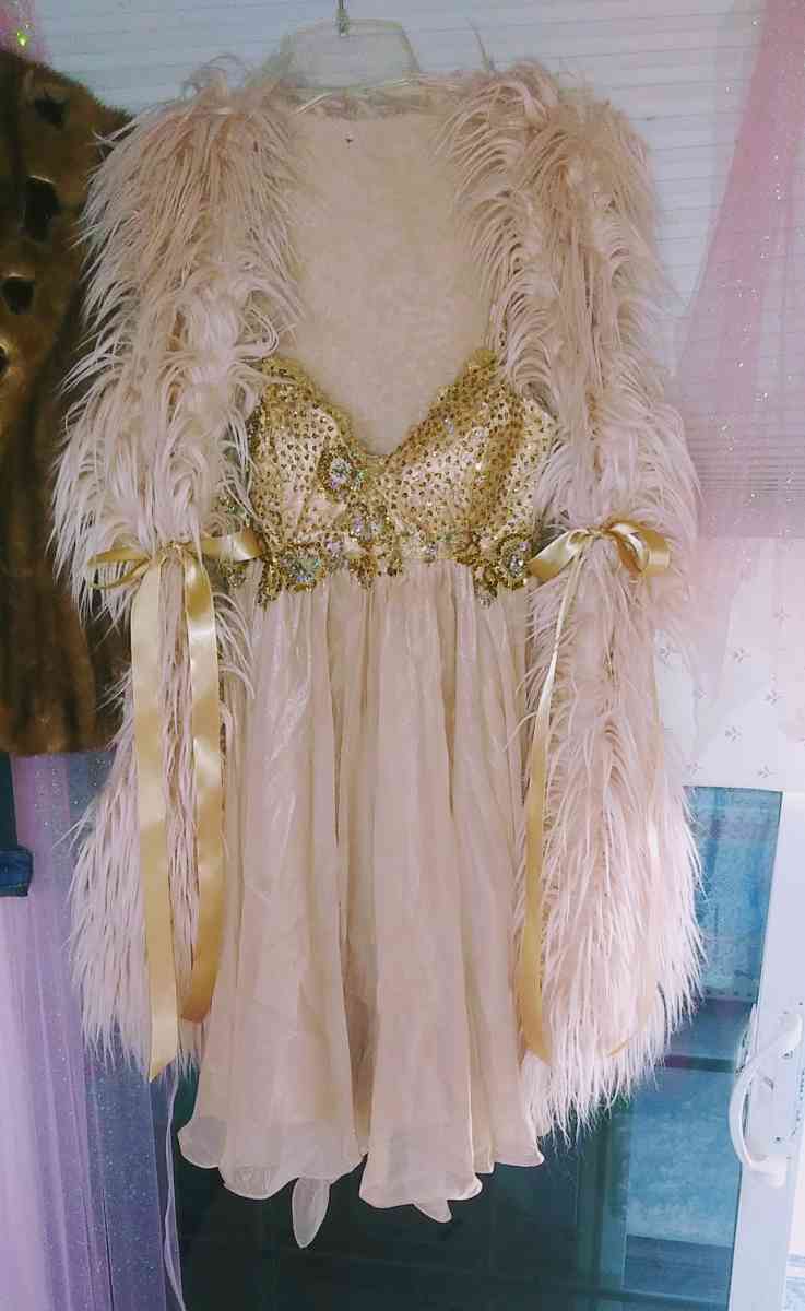 party dress and wrap