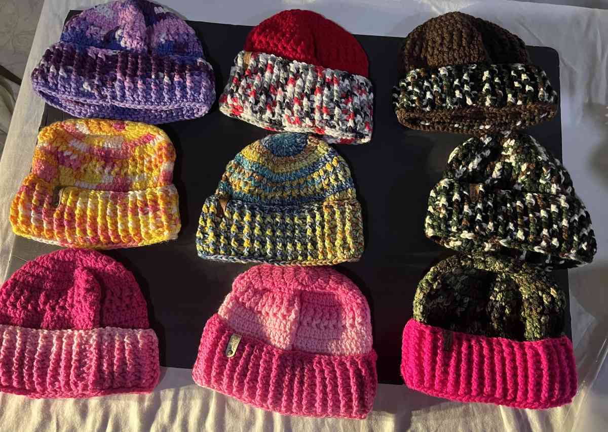 crochet hats