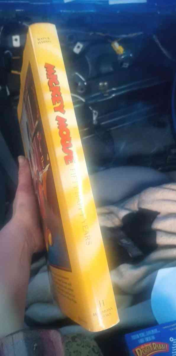 Mickey Mouse 50 years hard cover book unopened