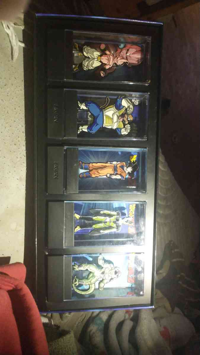 Dragon Ball Z Collectable FigPin Set of 5