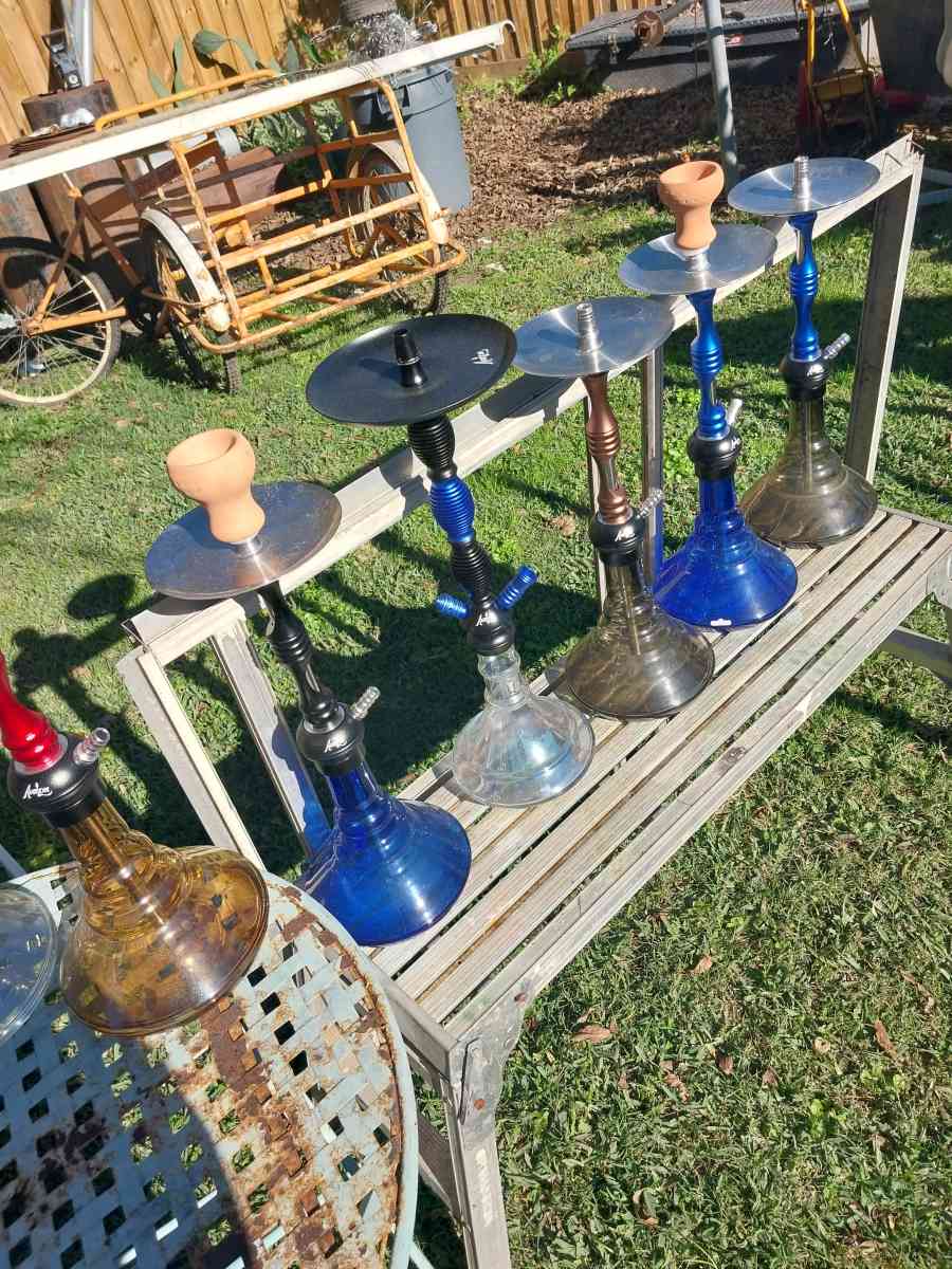 9 hookah faltan Partes faltan las mangueras 1 que otro plato