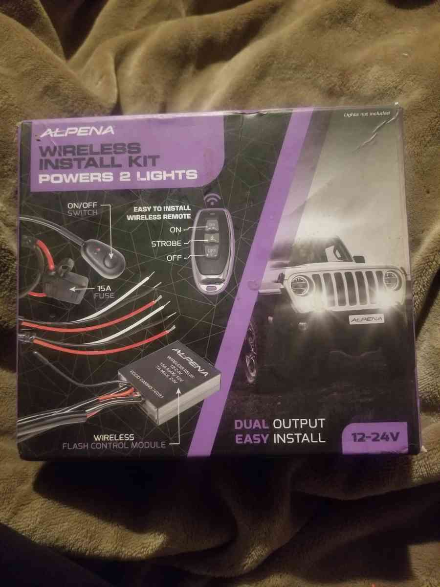 Install kit for lights