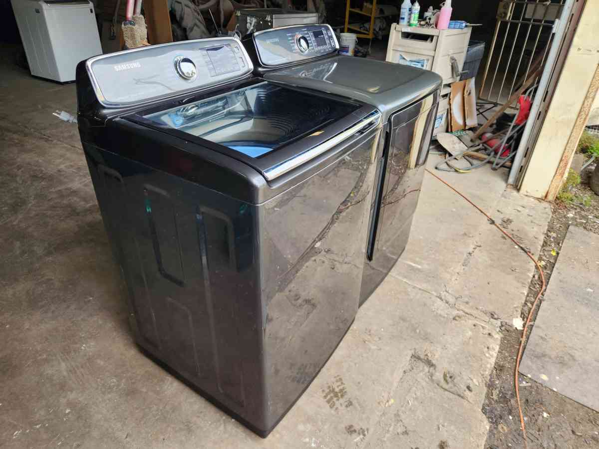 Washer and GAS DRYER