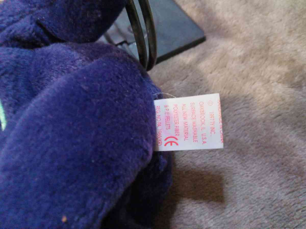 Rare Beanie Baby Princess Diana With Tag Errors