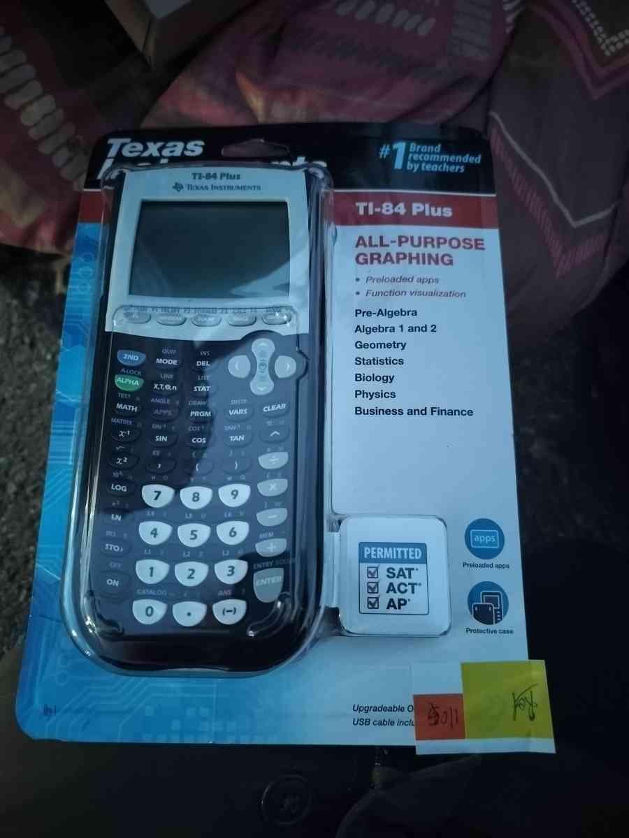 Texas instrument TI84 Plus