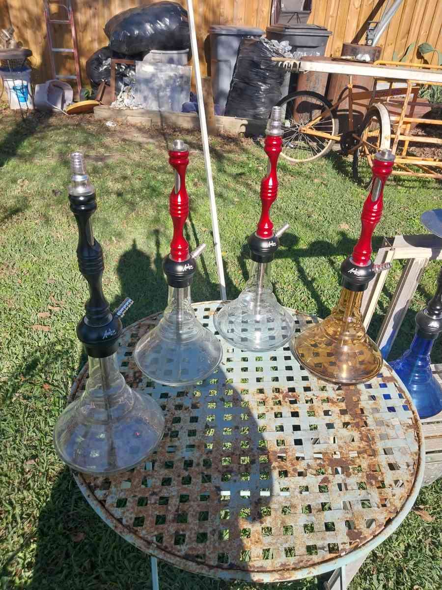 9 hookah faltan Partes faltan las mangueras 1 que otro plato