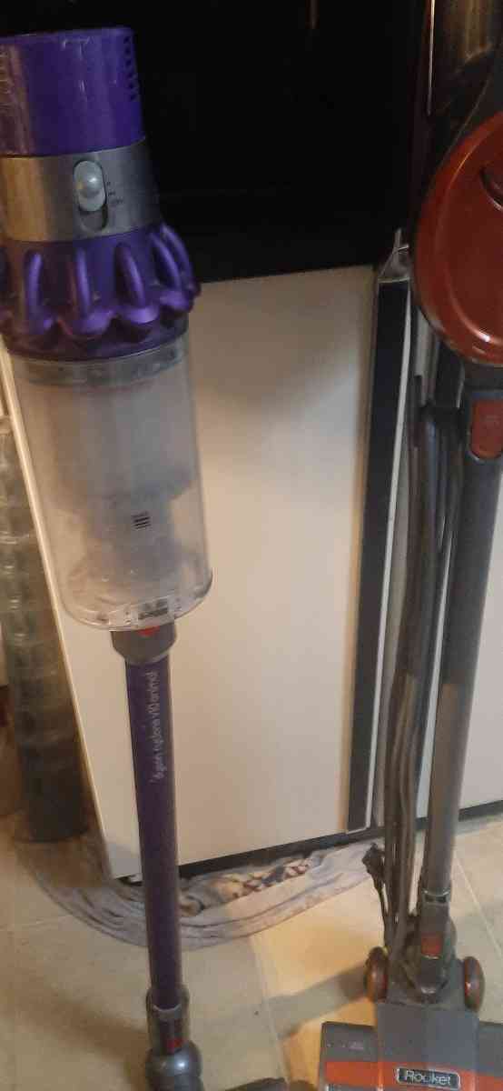 Dyson n shark stick vac set