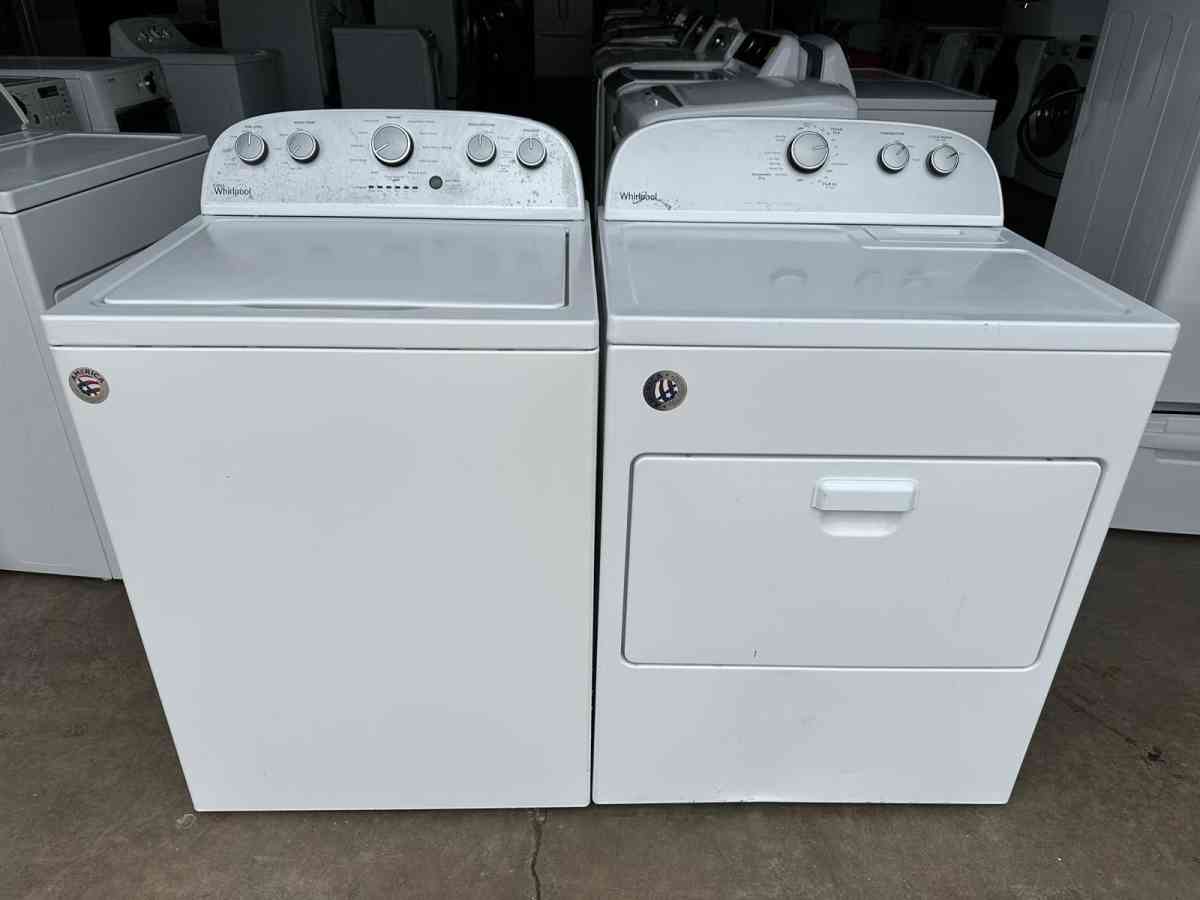 Washer And Electric Dryer