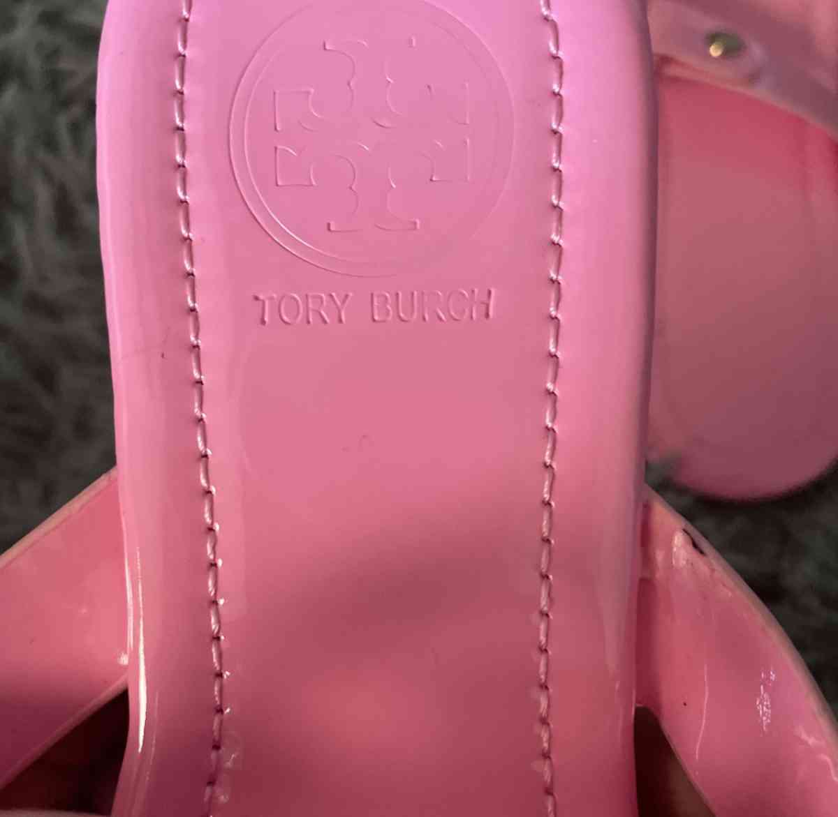 pink Tory Burch sandals