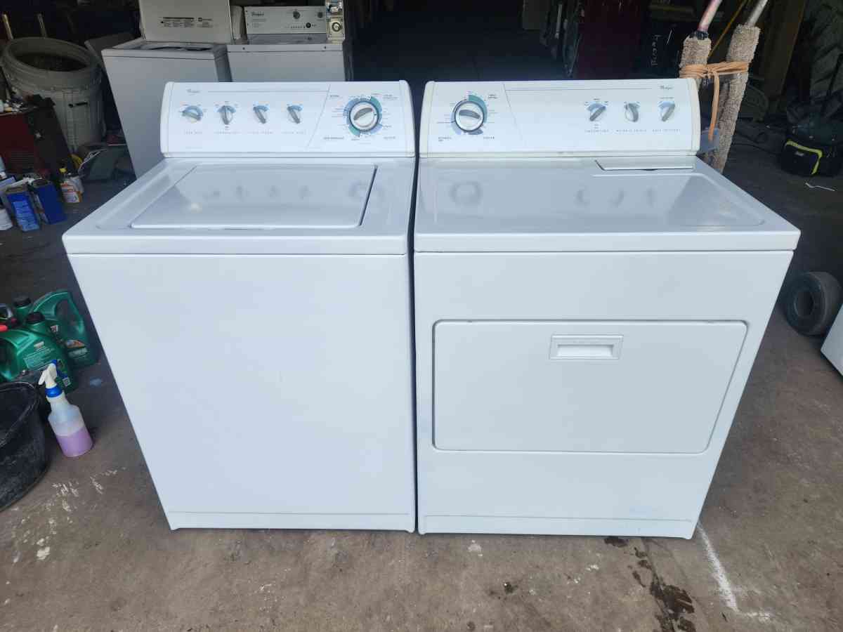 Washer And Electric Dryer