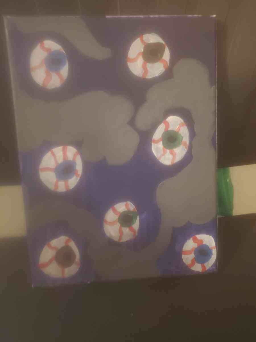 I See You Abstract Acrylic Original Painting