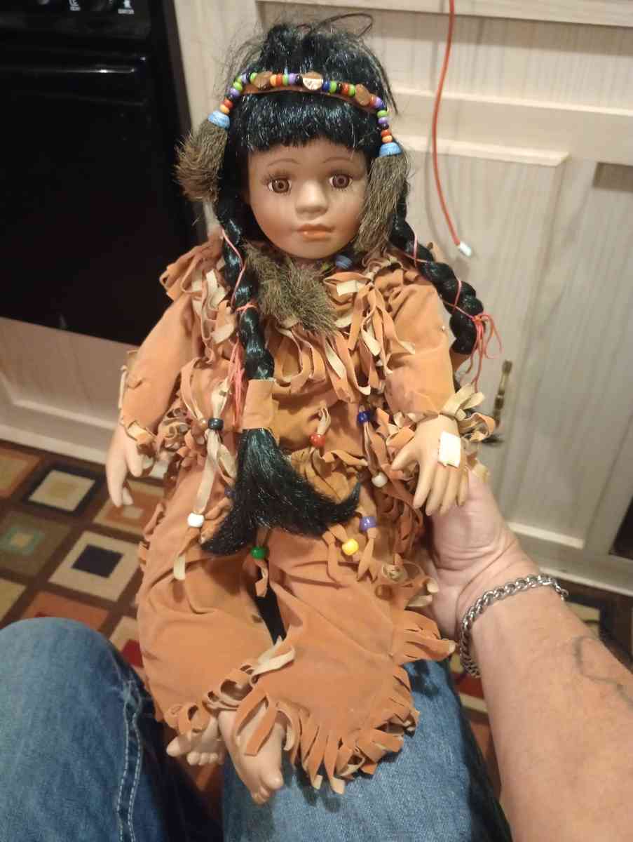 INDIAN PORCELAIN DOLL