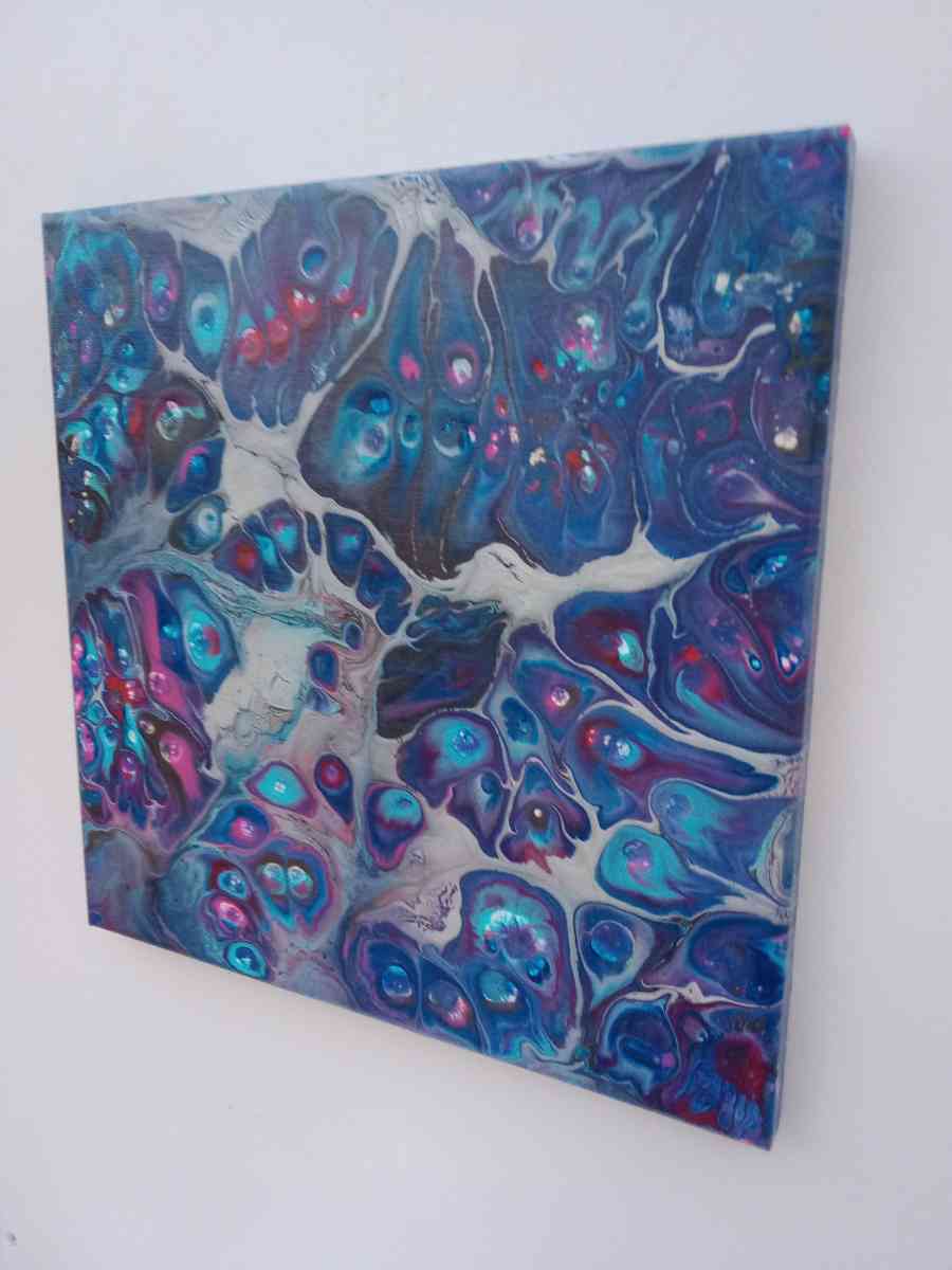 Acrylic Painting on a 12 inch x 12 inch x 1 inch canvas