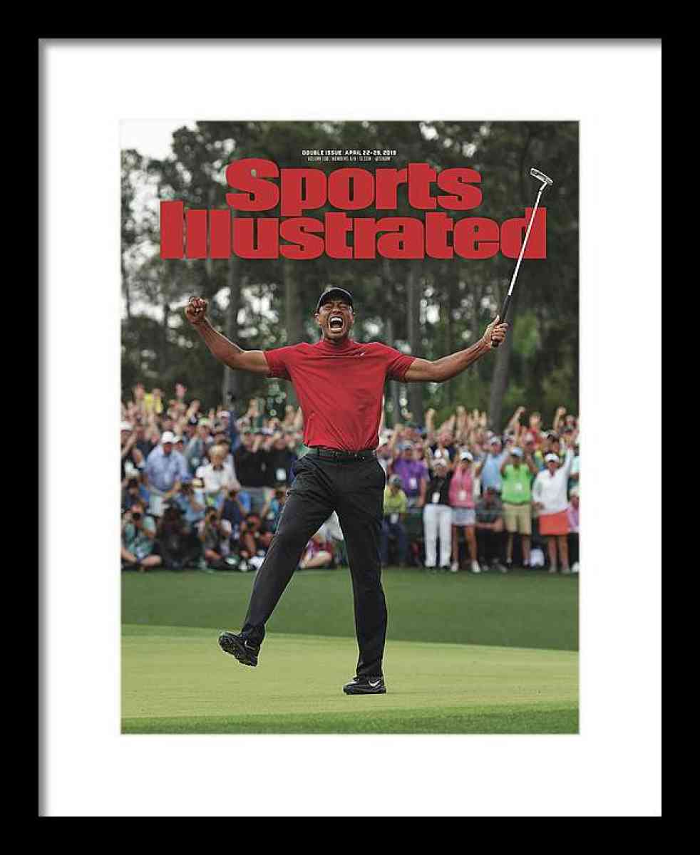 sports illustrated the masters golf edition  tiger woods