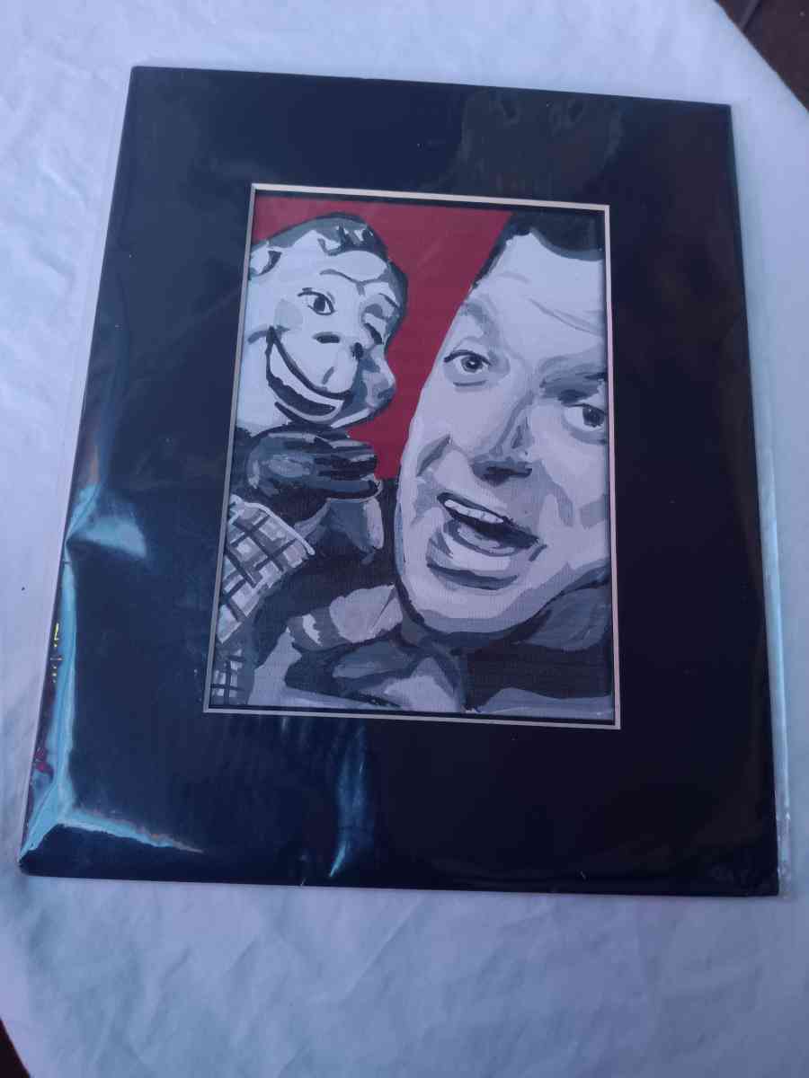 its howdy doody Time portrait unframed