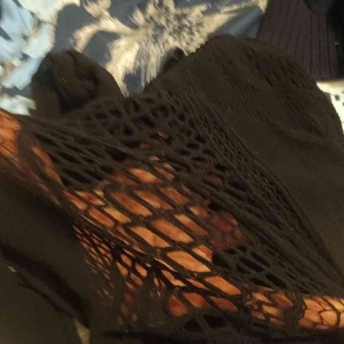 fishnet never worn brand new in plastic