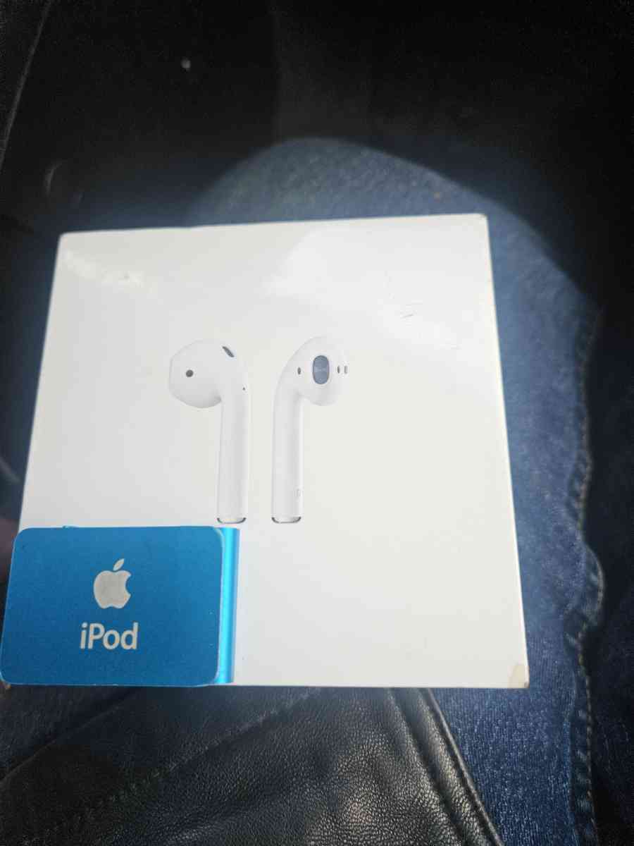 Ipod nano and brand new air pods in box