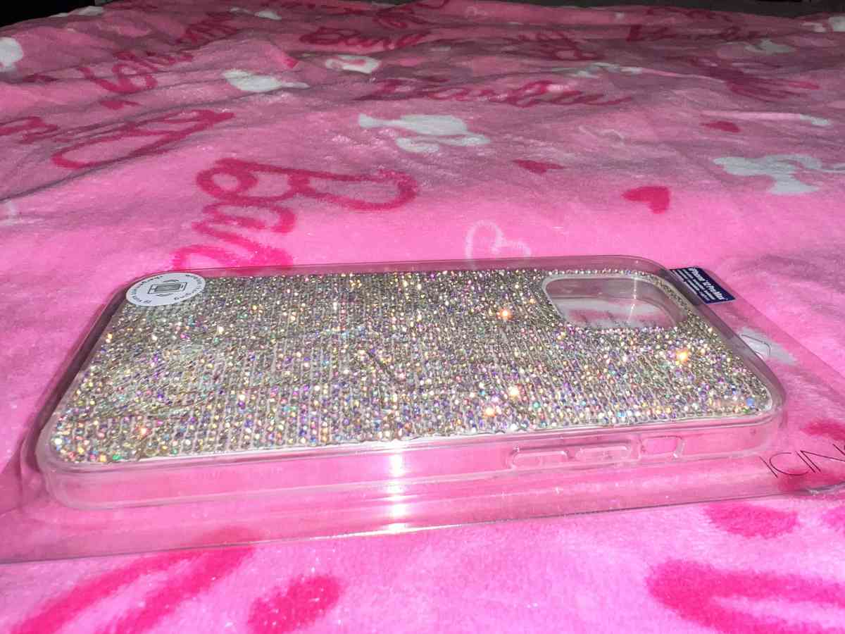 cute iphone 12 ProMax BLING phone case