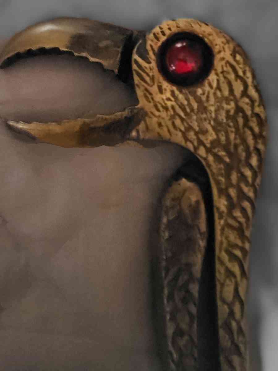 Antique Brass Nutcracker