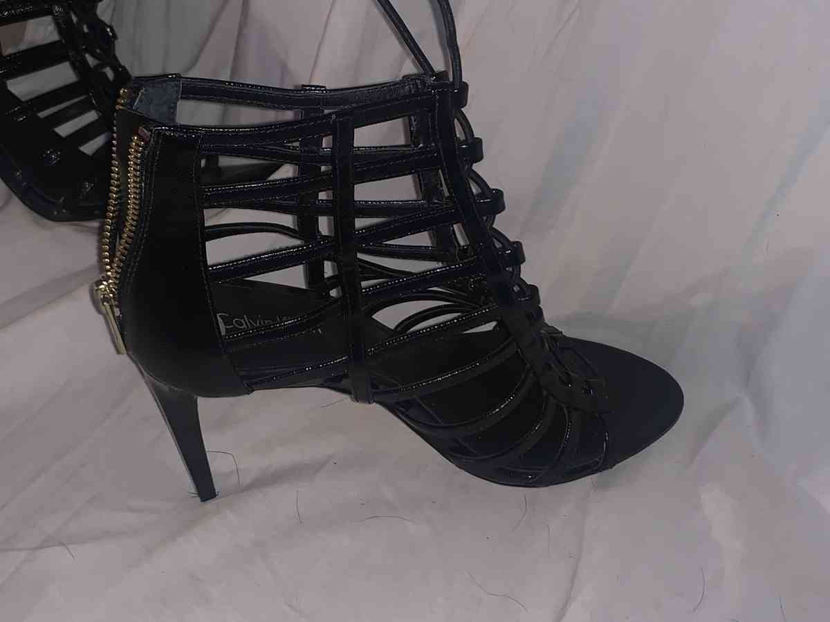 Calvin Kline gladiator heels