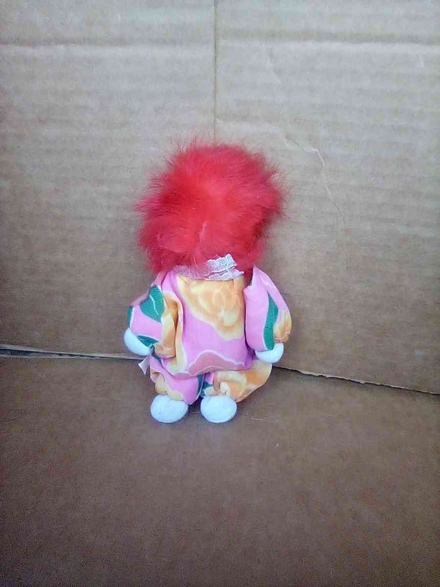 Porcelain Clown Size: 5" X 3"