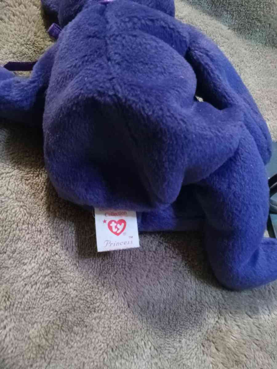 Rare Beanie Baby Princess Diana With Tag Errors