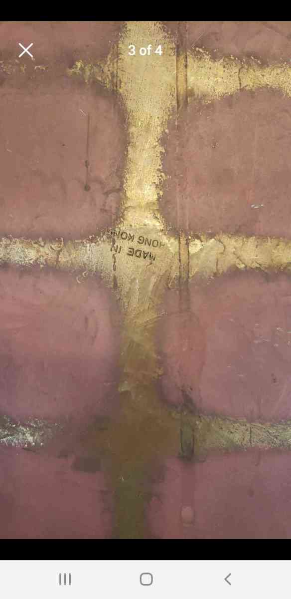 Vintage Brass Tray Tabletop