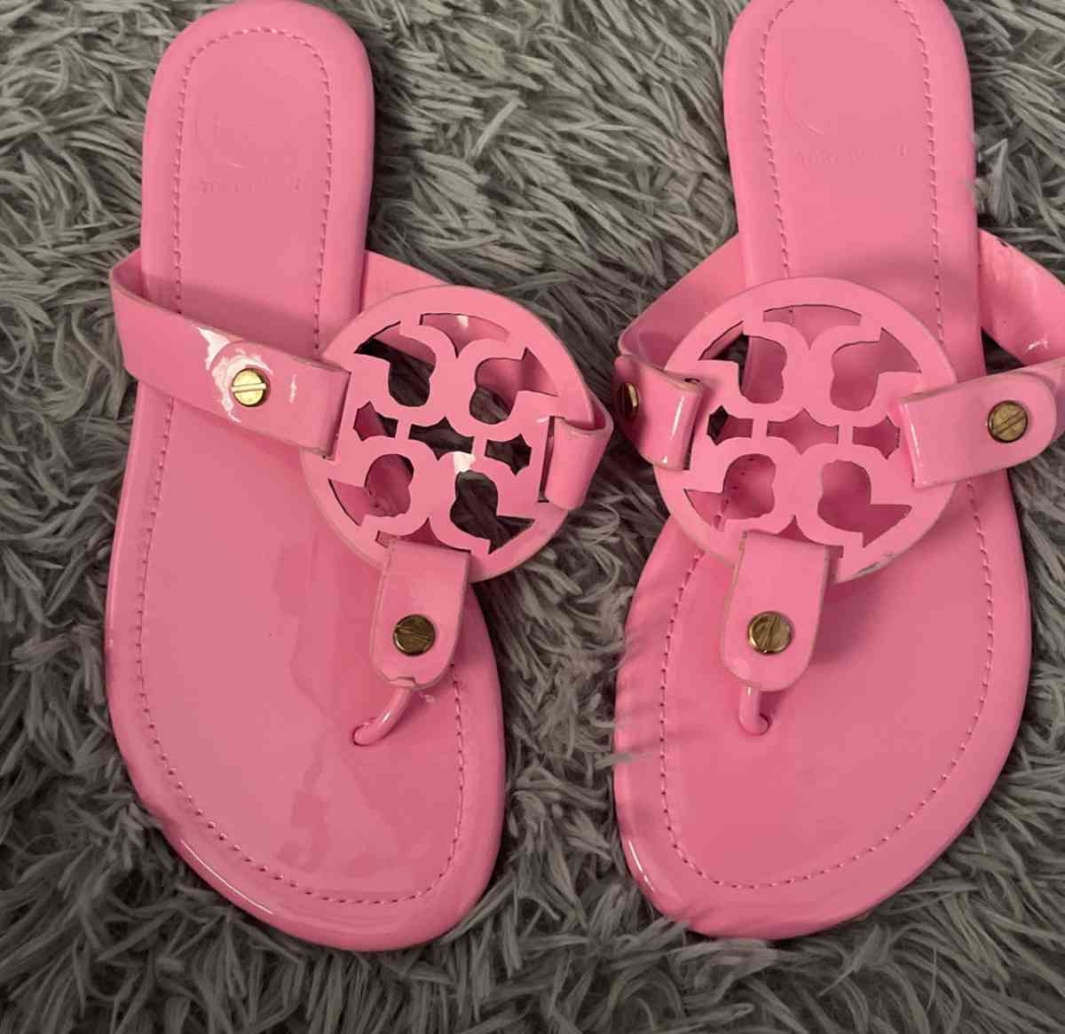 pink Tory Burch sandals