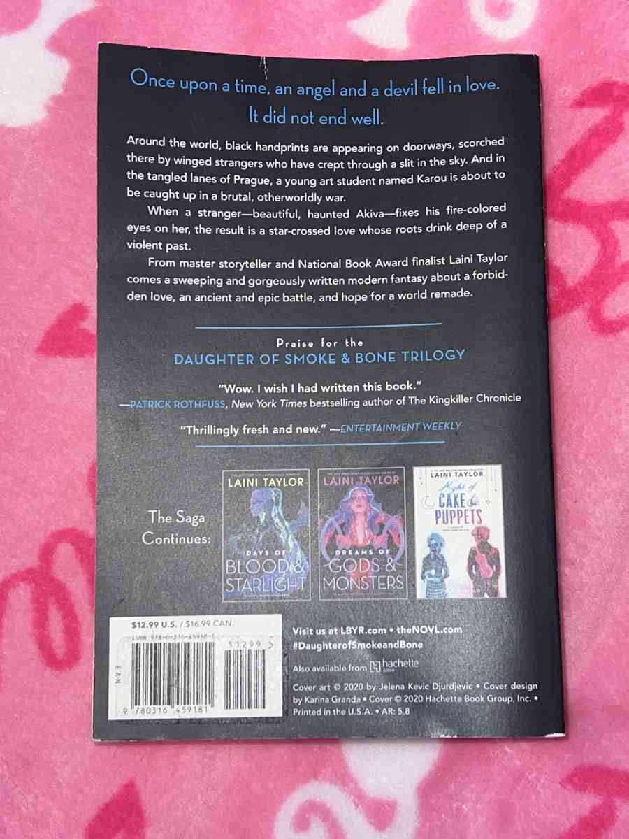 Daughter of Smoke Bone book brand new