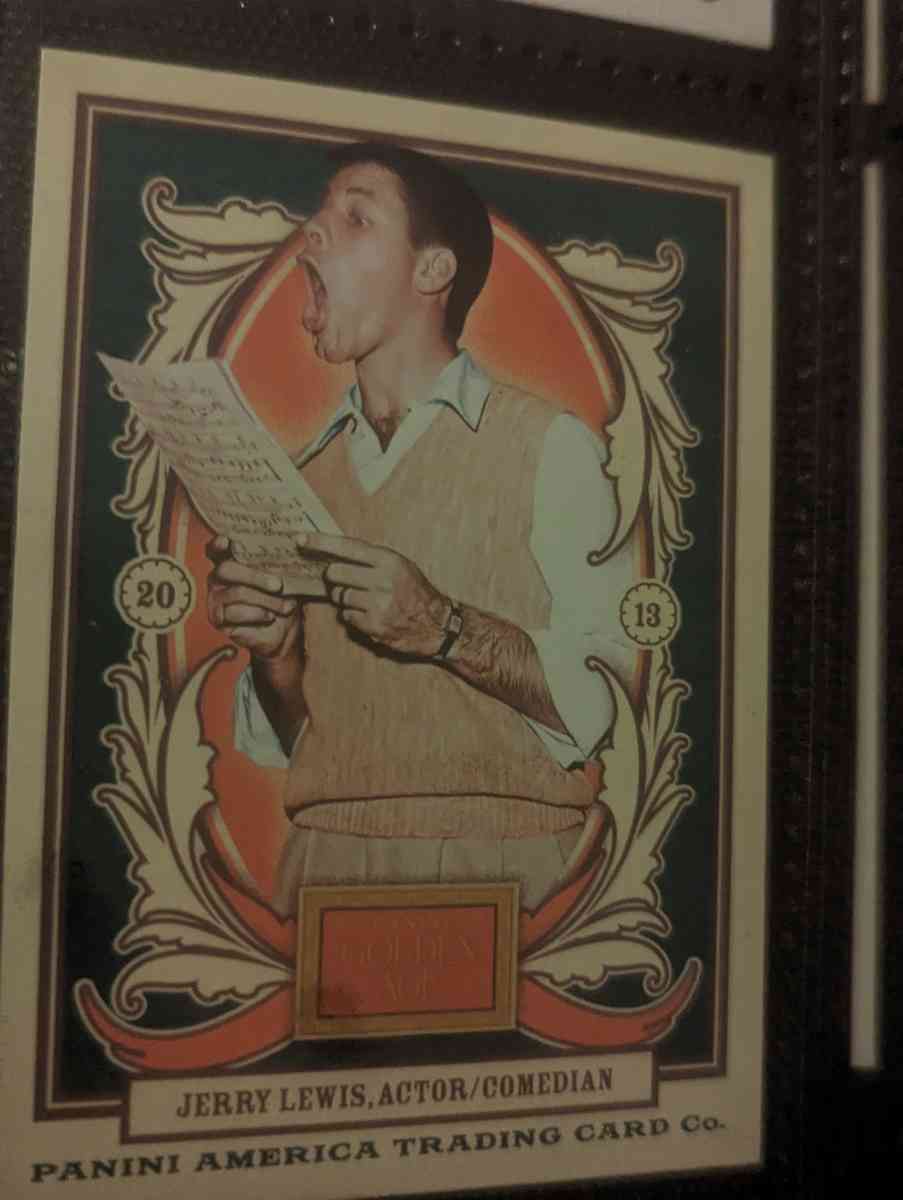 Jerry Lewis card