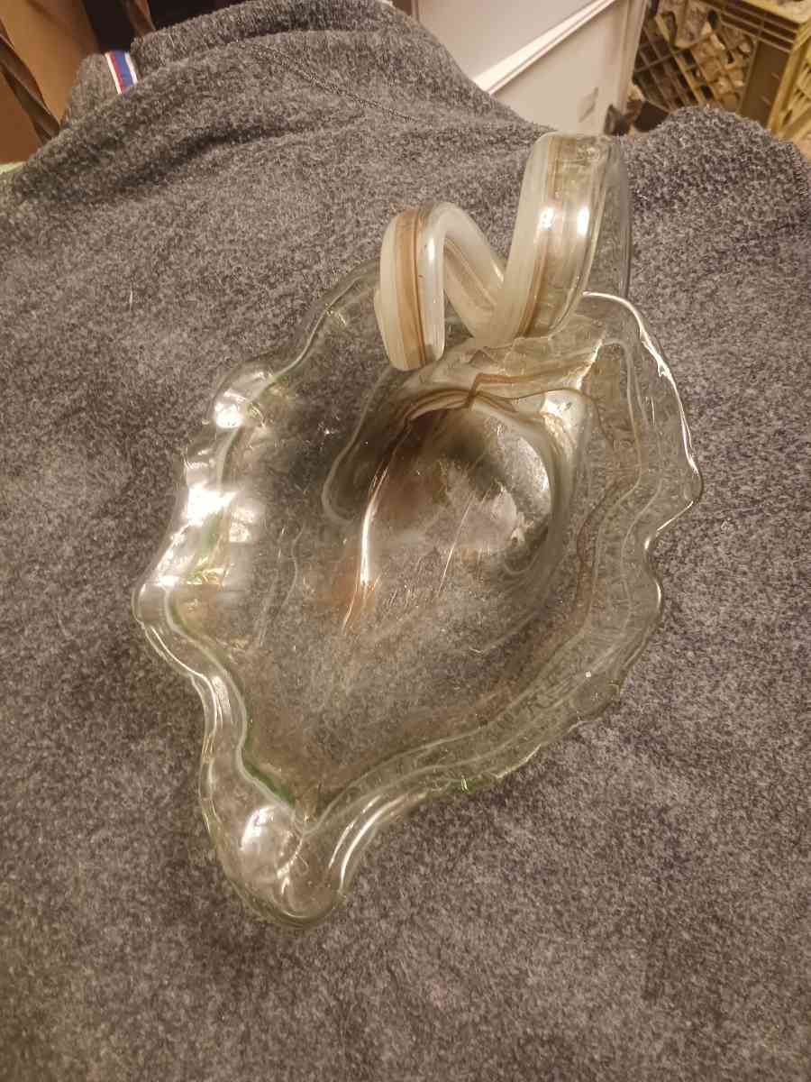 carnival glass cornucopia