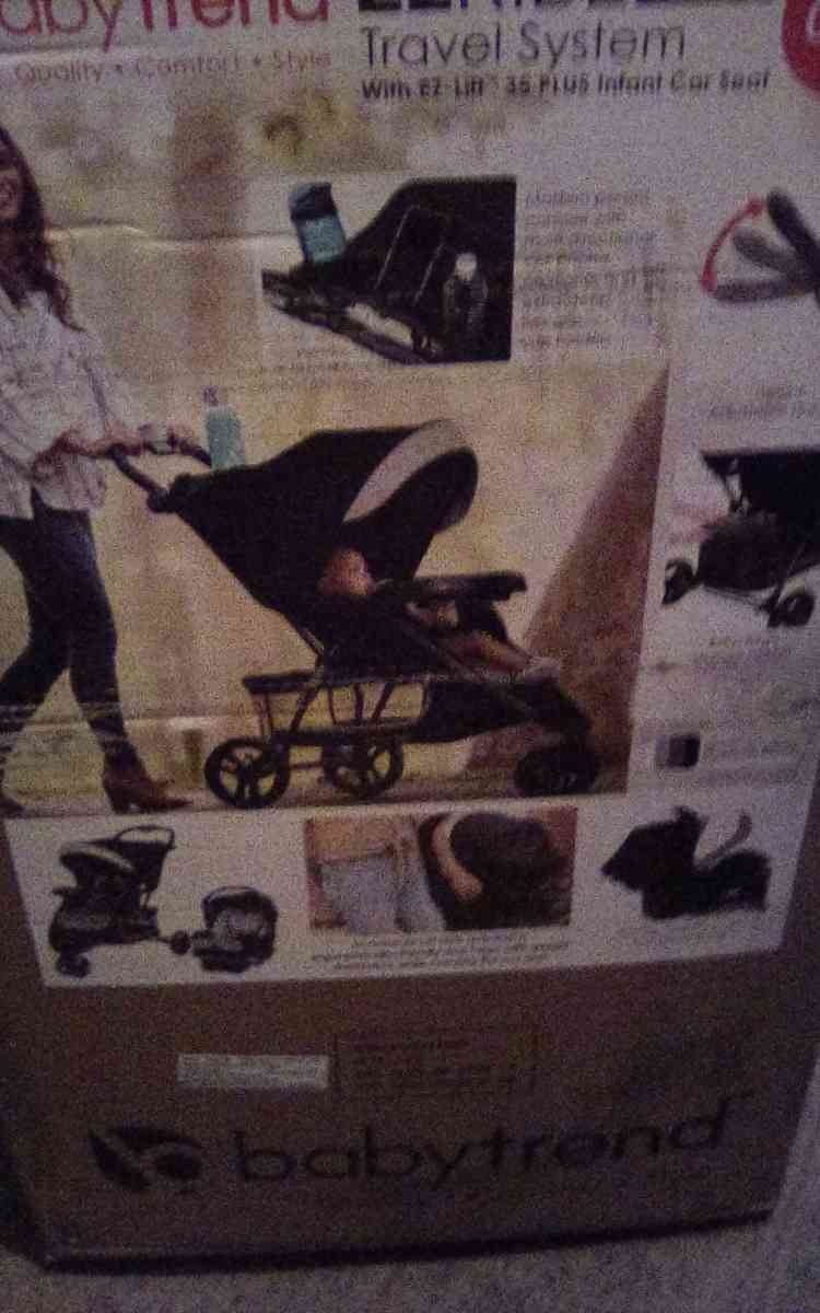 car seat and stroller combo brand new